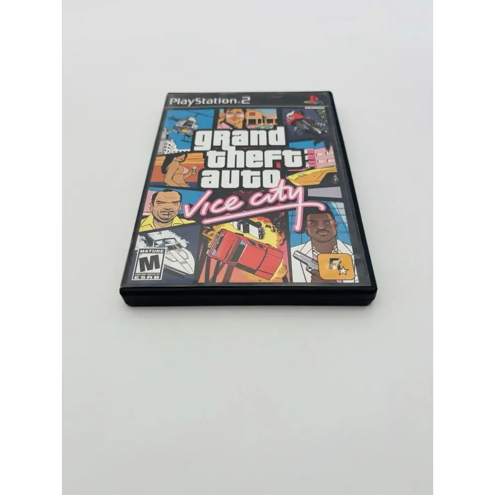 Grand Theft Auto: Vice City - (Sony PlayStation 2, 2003) PS2 Complete Works